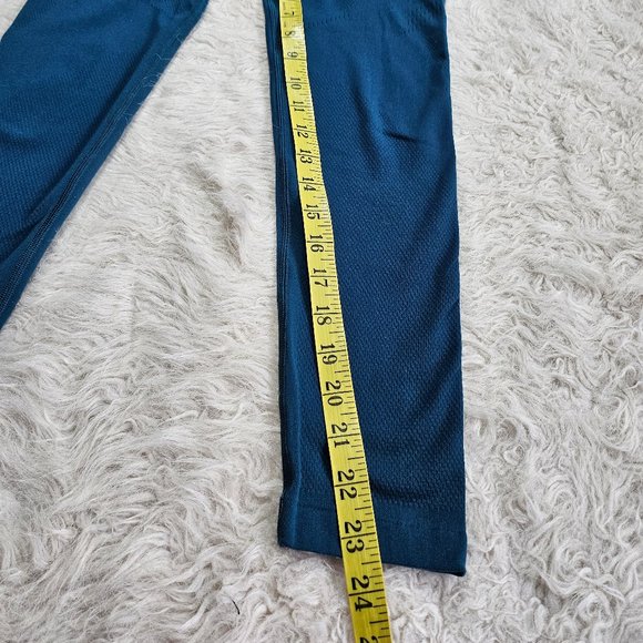Ivivva by Lululemon Girl's Blue Athletic Tights Legging Pants Size 14 - Picture 5 of 8
